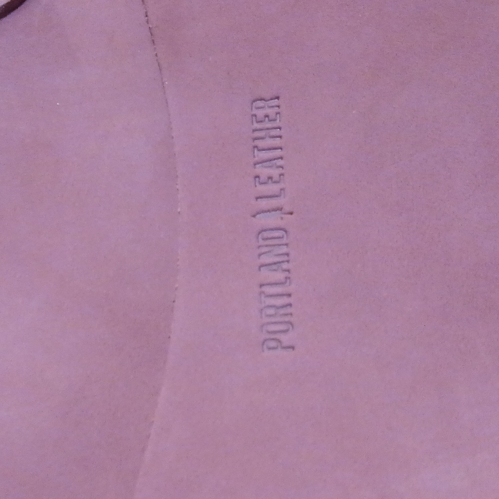Portland Leather Juliette Bag In Foxglove Color Like New! Lovely! - Picture 3 of 11